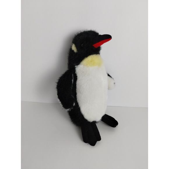 Plush PENGUIN Stuffed Animal - Stands 10" Realistic - Picture 1 of 3
